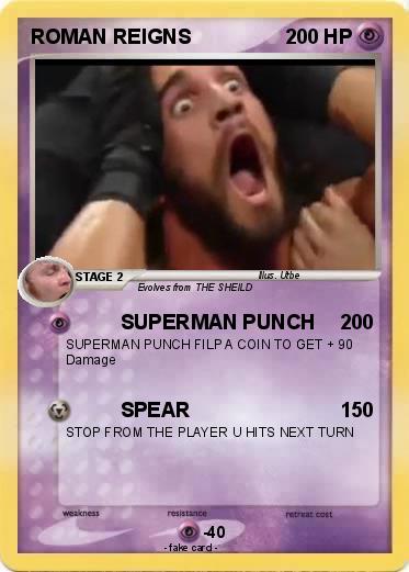 Pokemon ROMAN REIGNS