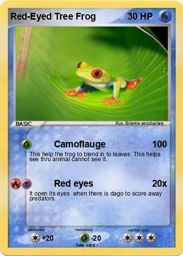 Pokemon Red-Eyed Tree Frog
