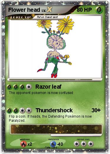 Pokemon Flower head