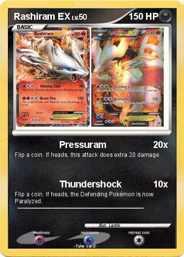 Pokemon Rashiram EX