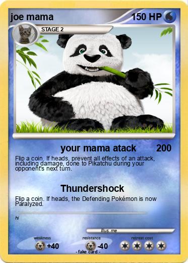 Pokemon joe mama