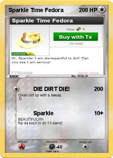 Pokemon Sparkle Time Fedora