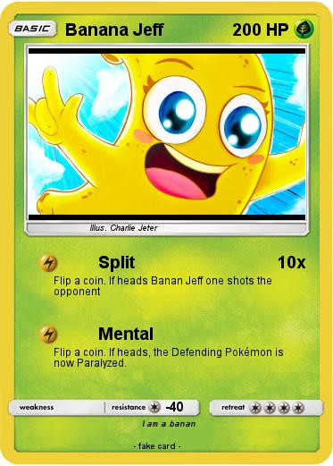 Pokemon Banana Jeff