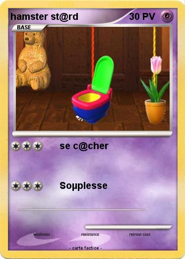 Pokemon hamster st@rd