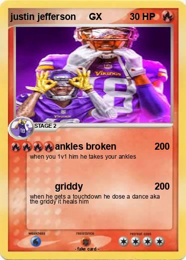 Pokemon justin jefferson     GX