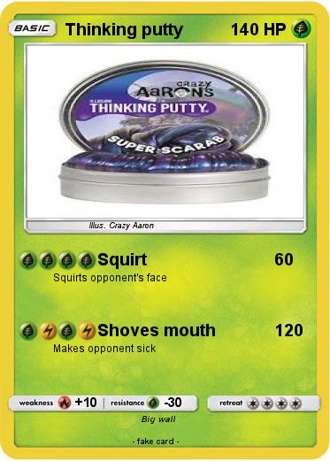 Pokemon Thinking putty
