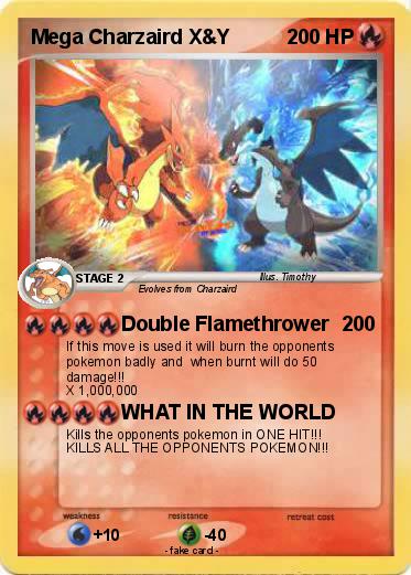 Pokemon Mega Charzaird X&Y