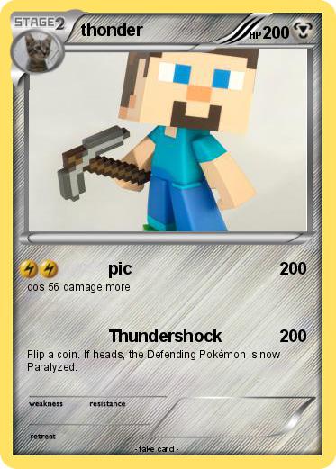 Pokemon thonder