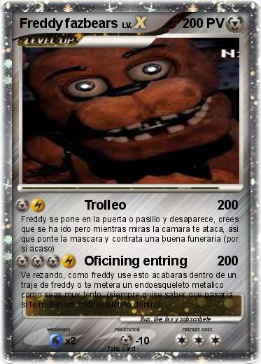 Pokemon Freddy fazbears