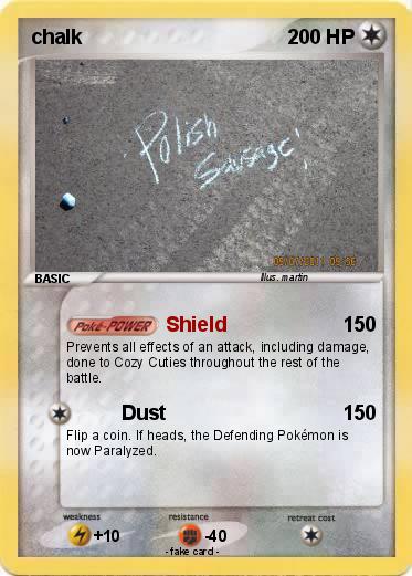 Pokemon chalk