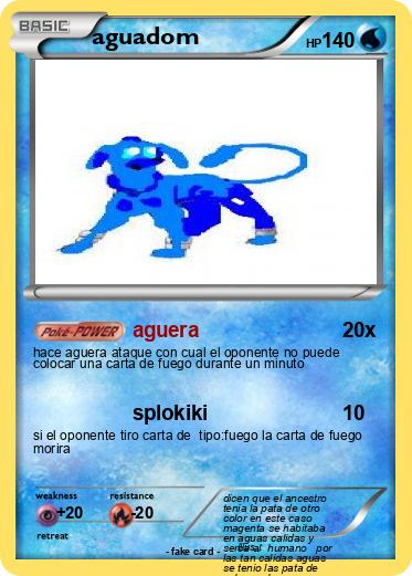 Pokemon aguadom