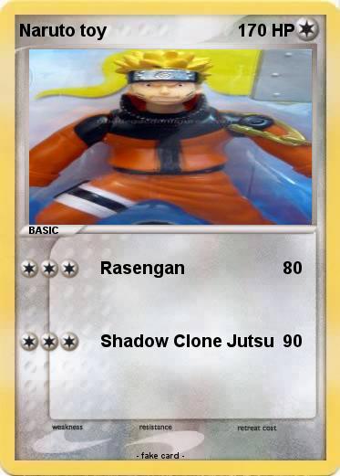 Pokemon Naruto toy