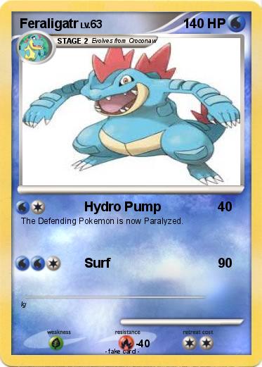 Pokemon Feraligatr