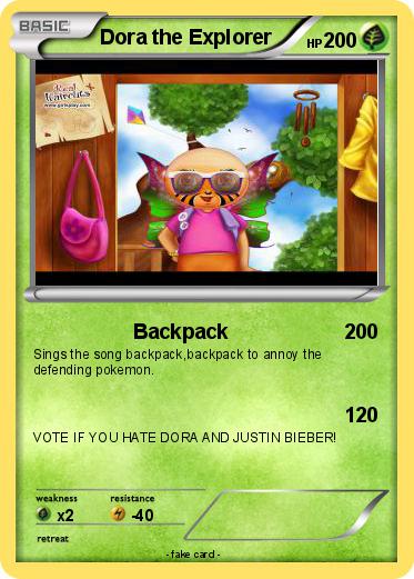Pokemon Dora the Explorer