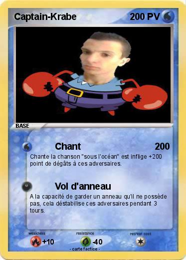 Pokemon Captain-Krabe