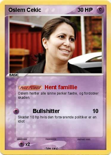 Pokemon Oslem Cekic