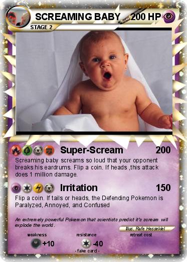 Pokemon SCREAMING BABY