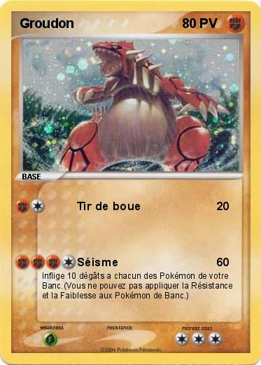 Pokemon Groudon