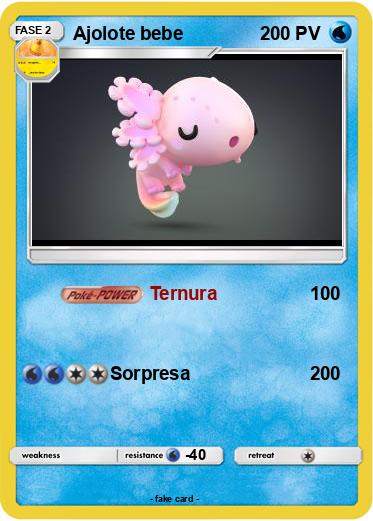 Pokemon Ajolote bebe