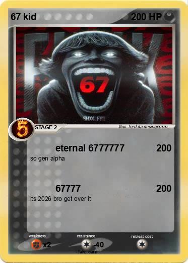 Pokemon 67 kid