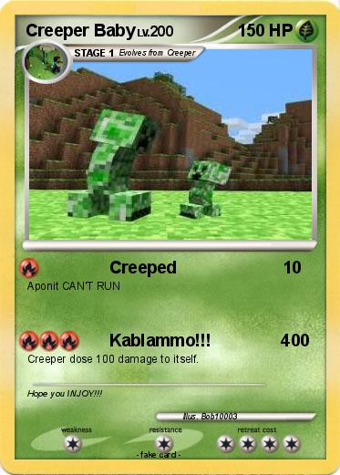 Pokemon Creeper Baby
