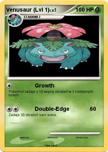 Pokemon Venusaur (Lvl 1)