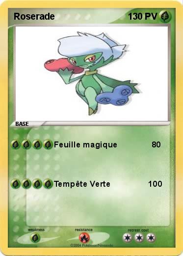 Pokemon Roserade
