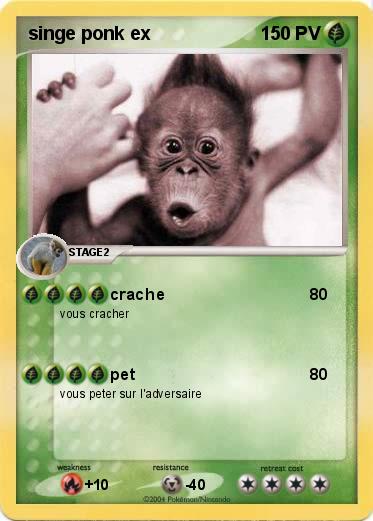 Pokemon singe ponk ex