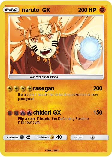 Pokemon naruto  GX