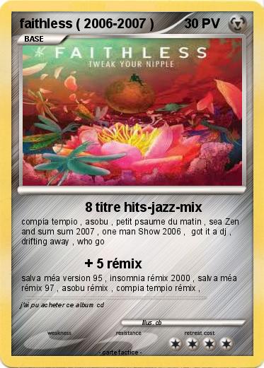 Pokemon faithless ( 2006-2007 )