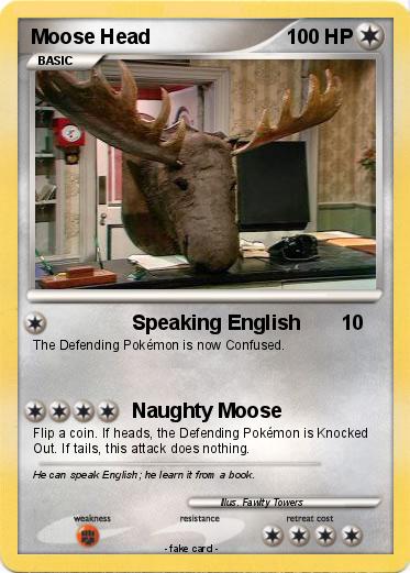 Pokemon Moose Head
