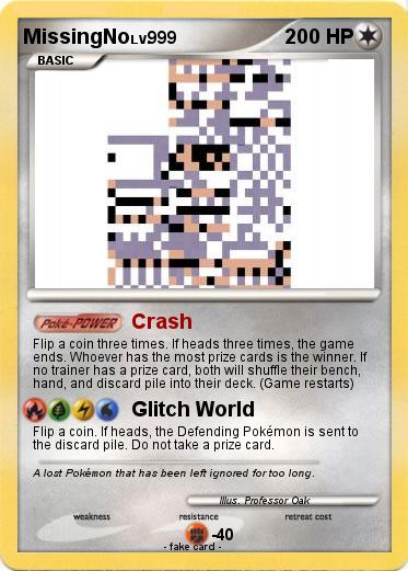 Pokemon MissingNo