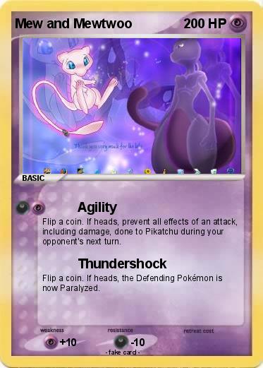 Pokemon Mew and Mewtwoo