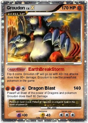 Pokemon Groudon