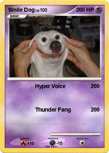 Pokemon Smile Dog