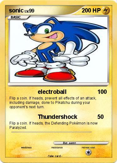Pokemon sonic