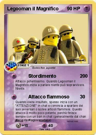 Pokemon Legooman il Magnifico