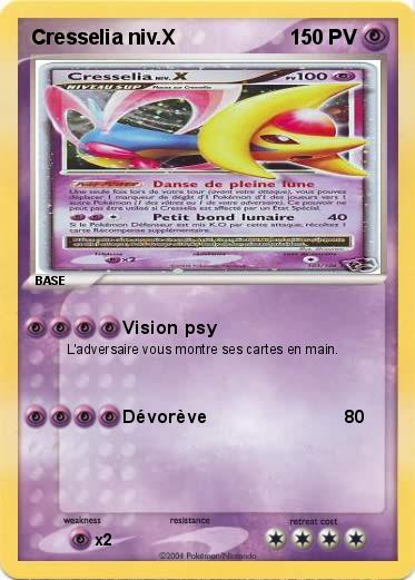 Pokemon Cresselia niv.X