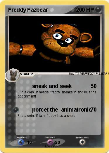 Pokemon Freddy Fazbear