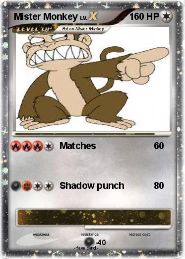 Pokemon Mister Monkey