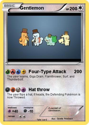 Pokemon Gentlemon