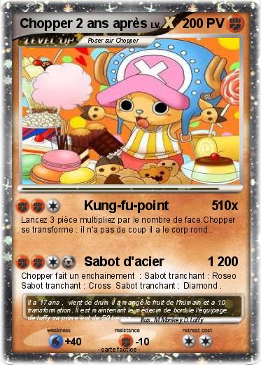Pokemon Chopper 2 ans après