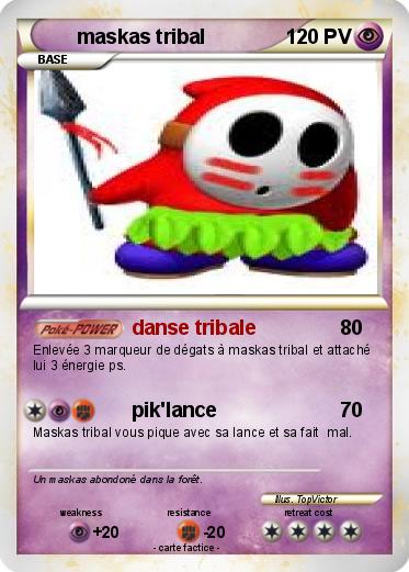 Pokemon maskas tribal