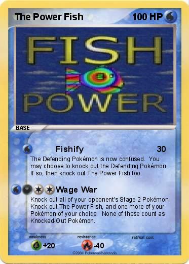 Pokemon The Power Fish