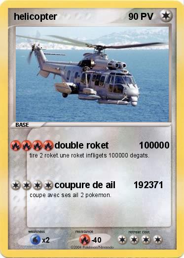Pokemon helicopter