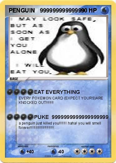 Pokemon PENGUIN   99999999999999