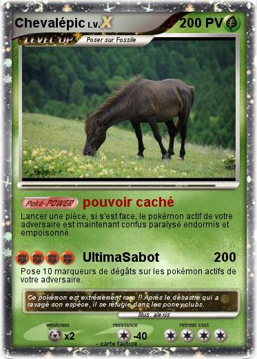 Pokemon Chevalépic