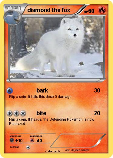 Pokemon diamond the fox