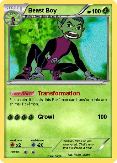 Pokemon Beast Boy