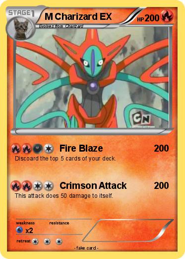 Pokemon M Charizard EX
